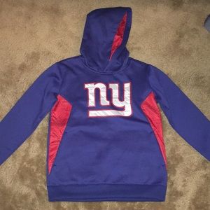 SALE! NY Giants NFL Team Apparel Youth Hoodie